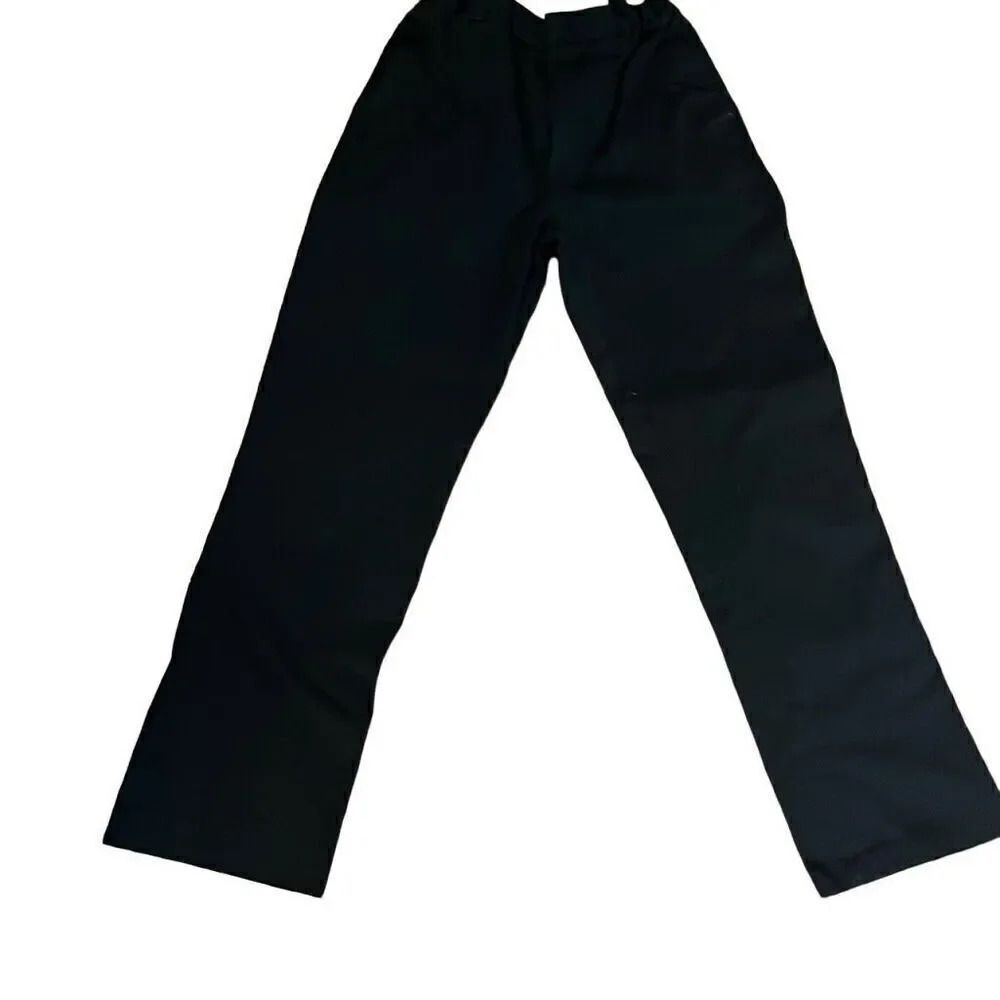 Smith, American school school uniform black pants size 20 with tighteners.